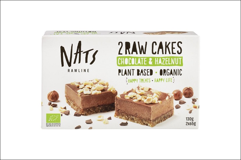 Terugroepactie Nats Rawline Raw Cakes chocolade & hazelnoot (salmonella)
