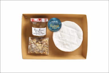 Terugroepactie Feestelijk PLUS Camembert met uienchutney (cashewnoot-, hazelnoot- en amandelallergie)