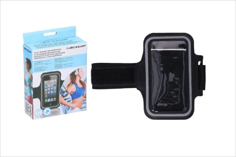 Terugroepactie Dunlop sportarmband voor smartphone
