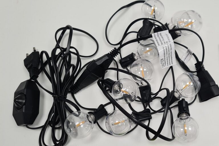 Terugroepactie lichtsnoer en dimmer van Homezie (elektrische schok en brandgevaar)
