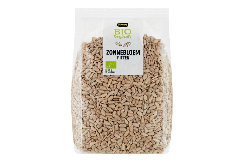 Terugroepactie BIO Zonnebloempitten 500 gram van Jumbo (salmonella)