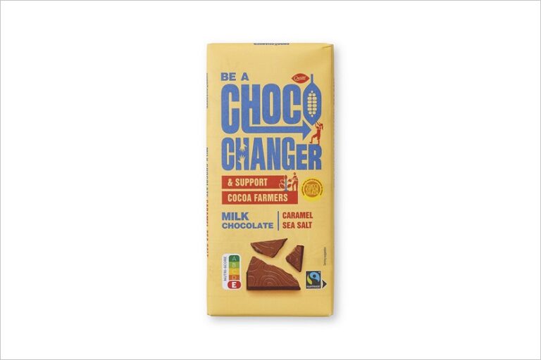 Terugroepactie Choco Changer Karamel Zeezout 150 gram van ALDI (metaaldeeltjes)