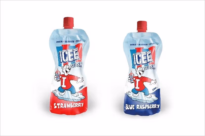 Terugroepactie ICEE slush Strawberry & Blue Raspberry van Action (glycerol)