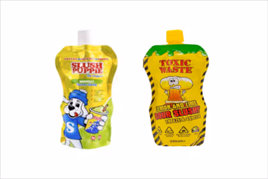 Terugroepactie Slush Puppie Limonade en Toxic Waste Sour Slushy van Action (glycerol)