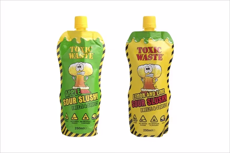 Terugroepactie Toxic Waste Sour Slushy
