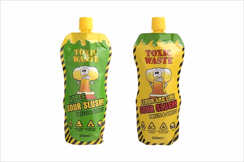 Terugroepactie Toxic Waste Sour Slushy
