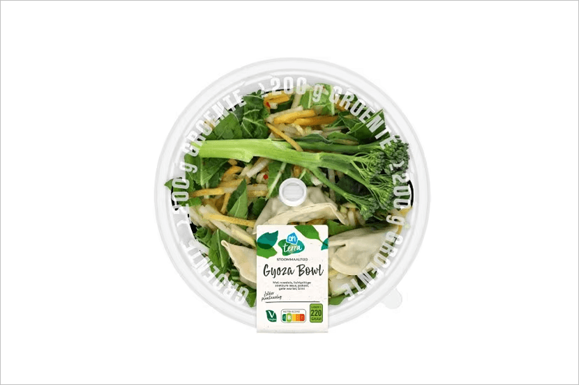 Terugroepactie AH Terra Plantaardig Stoommaaltijd Gyoza Bowl