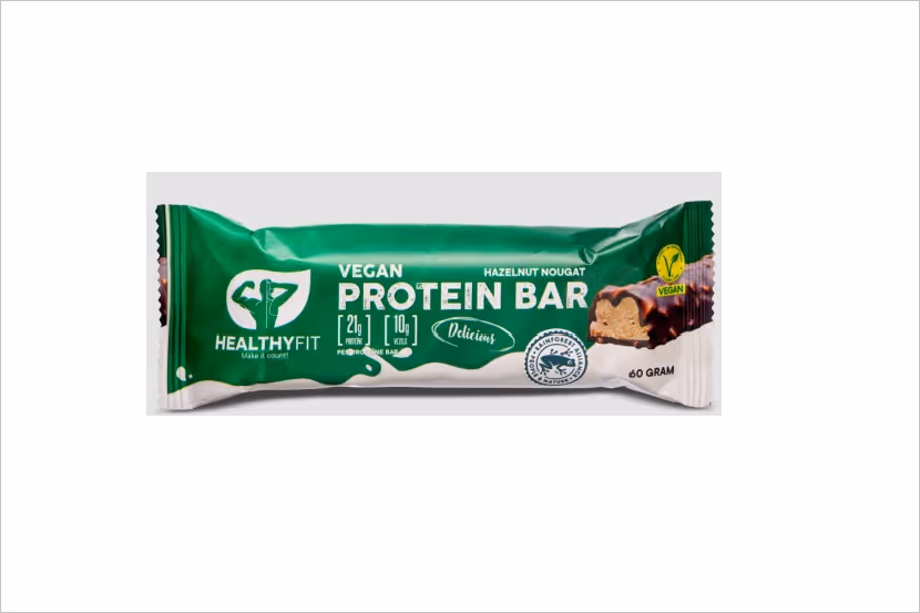 Terugroepactie Vegan Protein Bar Hazelnut Nougat van Healthy Fit bij Lidl