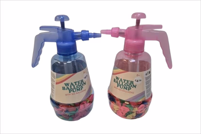 Terugroepactie waterballonpomp van Primark