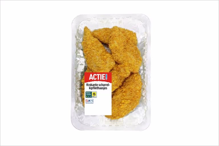 Terugroepactie Krokante scharrelkipfilethaasjes 450 gram van ALDI