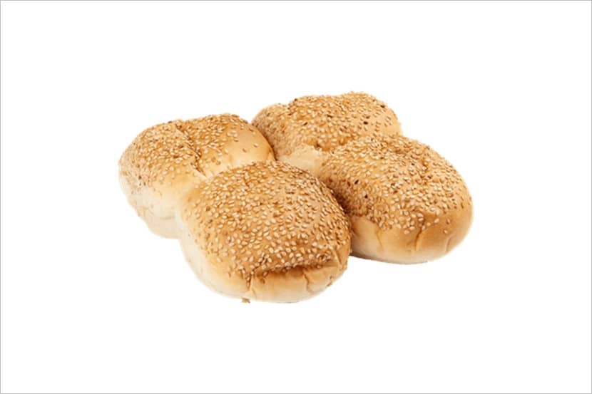 Terugroepactie DekaVers Bakkers Hamburgerbollen 4 stuks (soja- en sesamallergie)