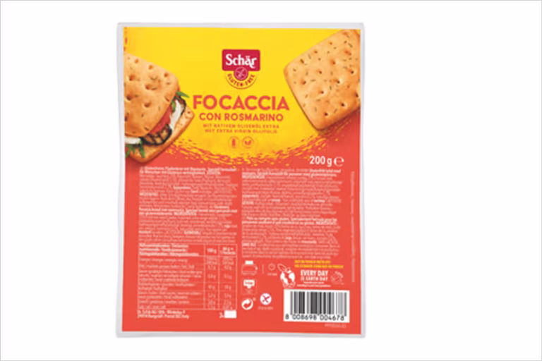 Terugroepactie Schär Focaccia glutenvrij van DekaMarkt (soja-allergie)