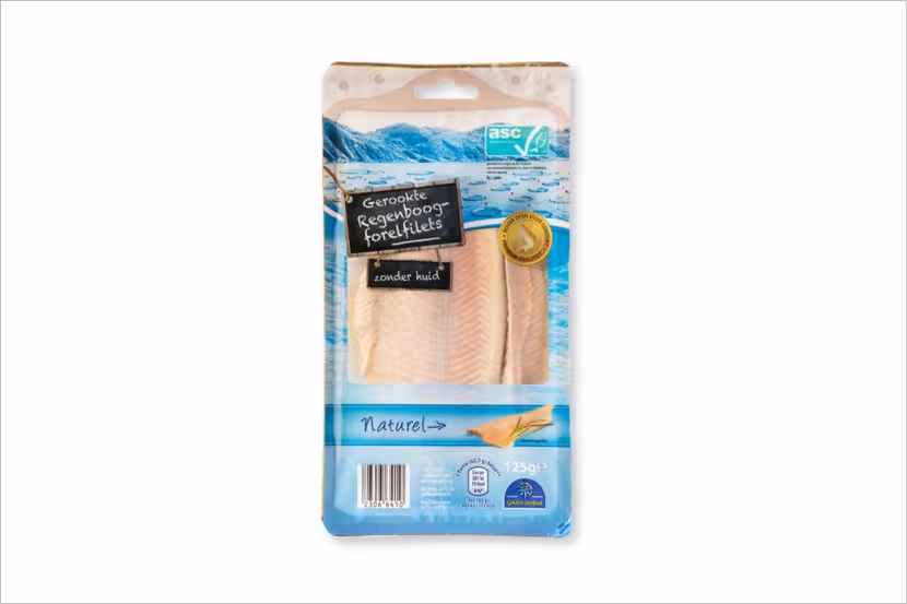 Terugroepactie Laschinger Seafood gerookte forelfilet 125 gram van ALDI