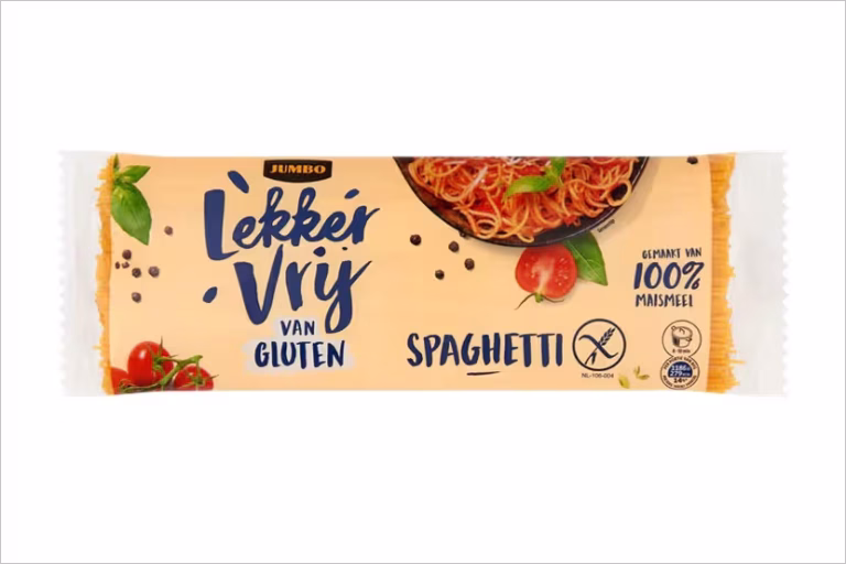 Terugroepactie Jumbo Glutenvrije Spaghetti (te hoog glutengehalte)