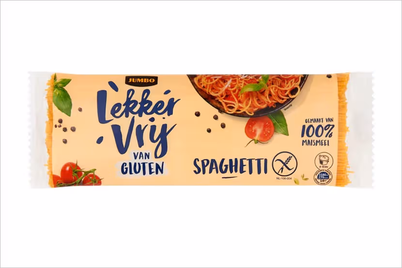 Terugroepactie Jumbo Glutenvrije Spaghetti (te hoog glutengehalte)