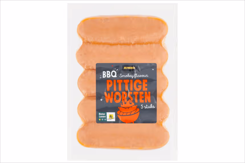 Veiligheidswaarschuwing Jumbo BBQ worsten pittig 5 stuks (allergenen)