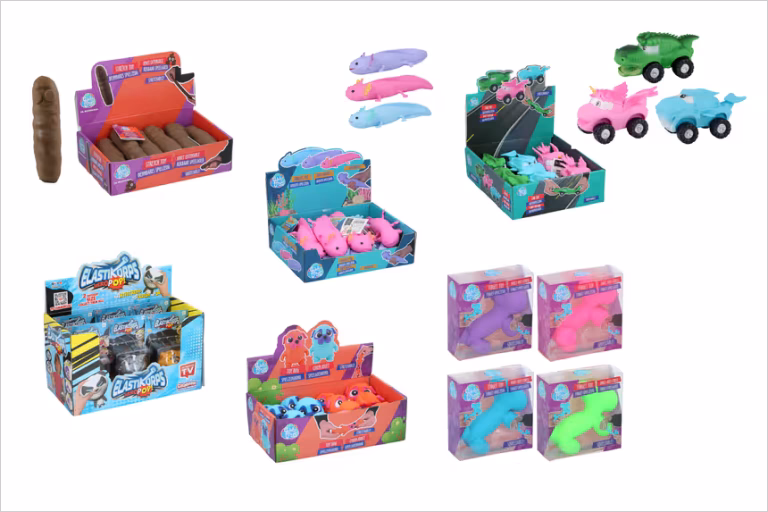 Veiligheidswaarschuwing diverse squish- en stretchproducten van Eddy Toys