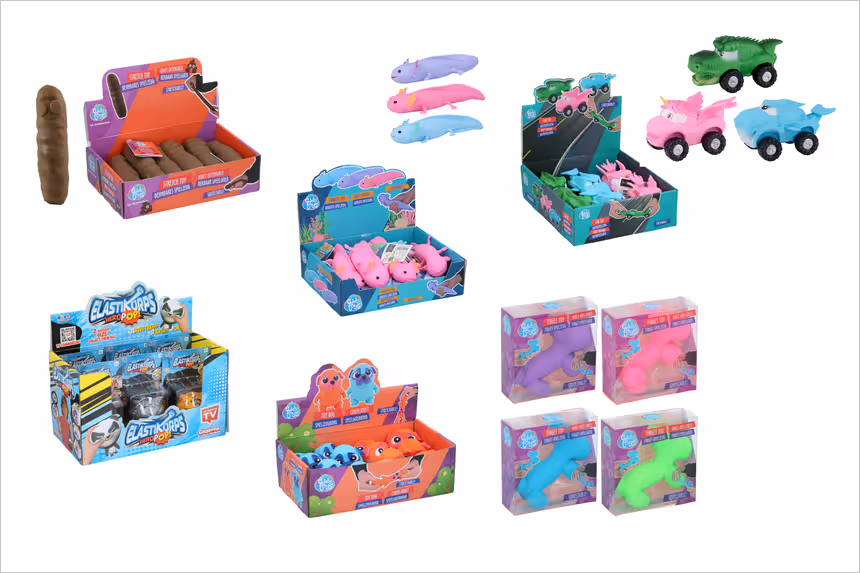 Veiligheidswaarschuwing diverse squish- en stretchproducten van Eddy Toys