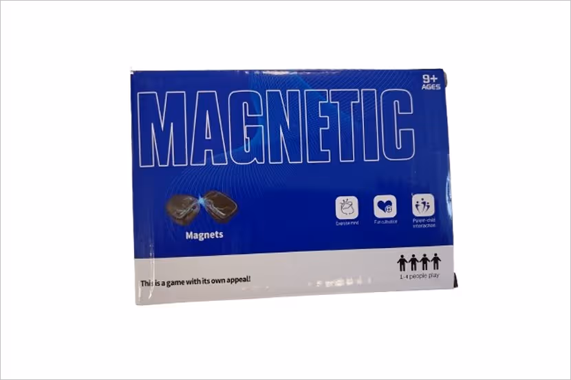 Veiligheidswaarschuwing Magnetisch bordspel – black stones van Magnetic