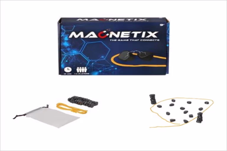 Veiligheidswaarschuwing Magnetix spel met 24 magneten