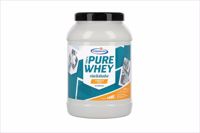 Veiligheidswaarschuwing Trekpleister Whey eiwitshake vanille (allergenen)