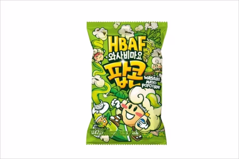 Veiligheidswaarschuwing HBAF Wasabi Mayo Flavor Popcorn (allergenen)