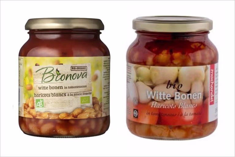 Veiligheidswaarschuwing witte bonen in tomatensaus 350 gram