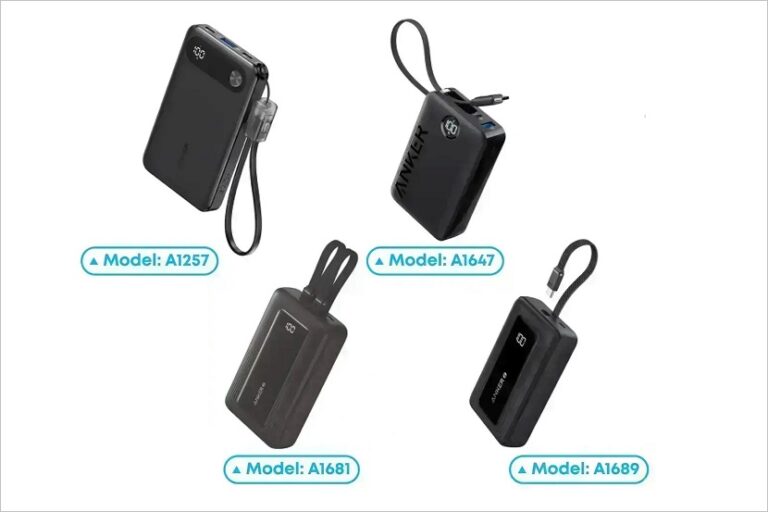 Terugroepactie Anker Powerbanks (brand- en oververhittingsgevaar)
