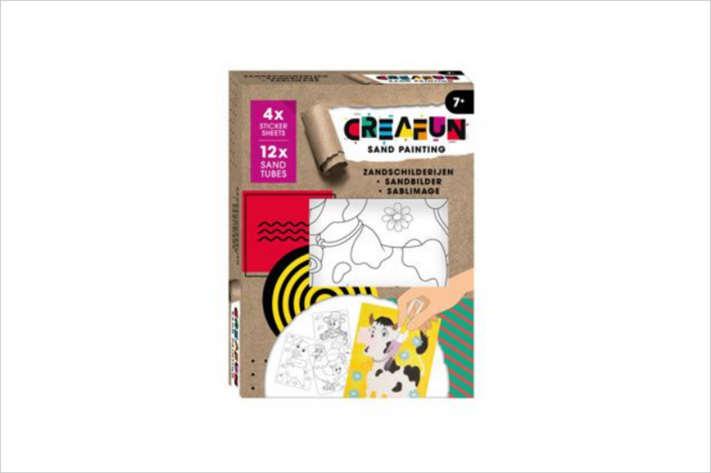 Terugroepactie Creafun Zand Schilderen Boerderij van Top1Toys en Marskramer