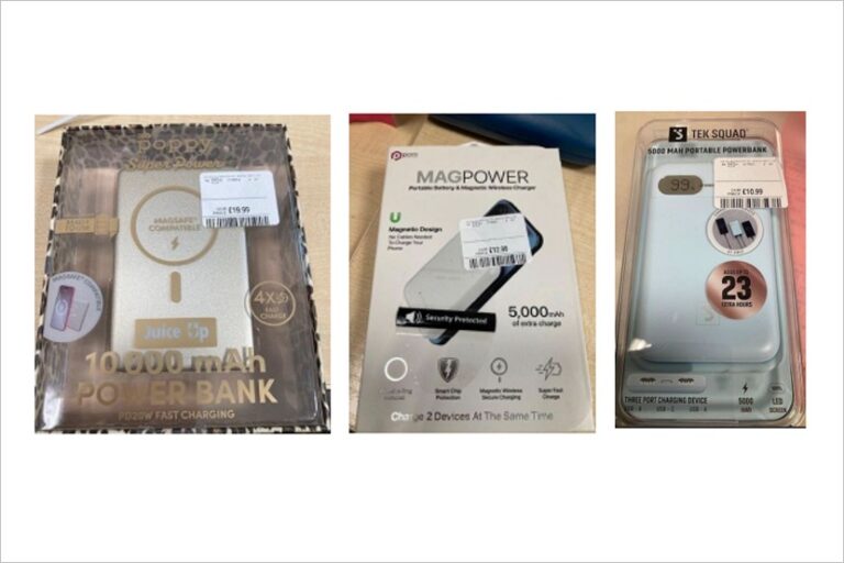 Terugroepactie diverse powerbanks TK Maxx (februari 2026)