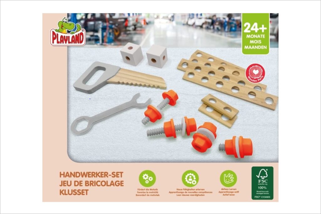 Terugroepactie Playland houten speelsets van ALDI