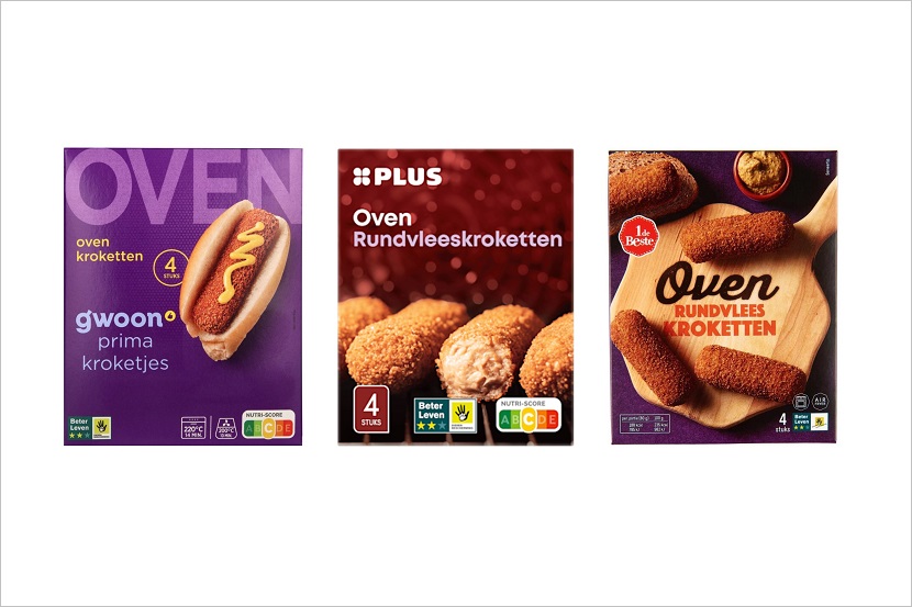 Terugroepactie ovenkroketten 4 stuks van G'woon, PLUS en 1deBeste