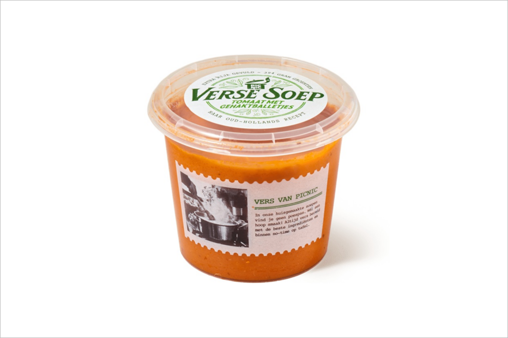 Terugroepactie Picnic Verse tomatensoep met balletjes 500 ml (allergenen)