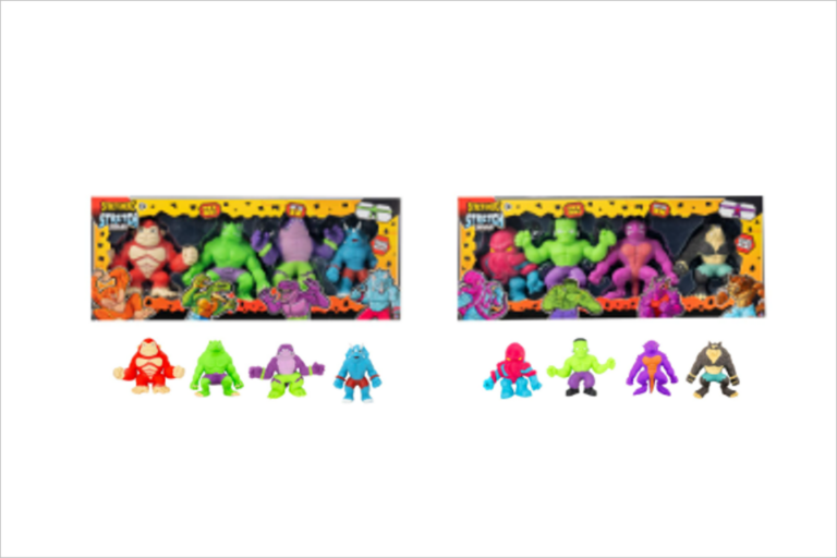 Terugroepactie Stretcherz Stretch Squad-speelgoedfiguren van TK Maxx