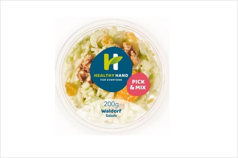 Terugroepactie Healthy Hand Waldorfsalade 200 gram bij Vomar (mosterd/ei-allergie)