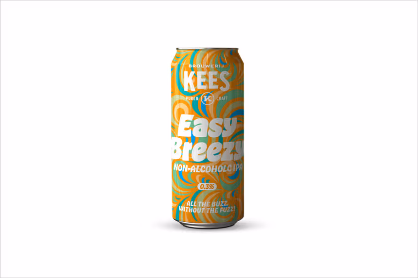 Terugroepactie Kees - Easy Breezy 24x44 cl van Brouwerij Kees