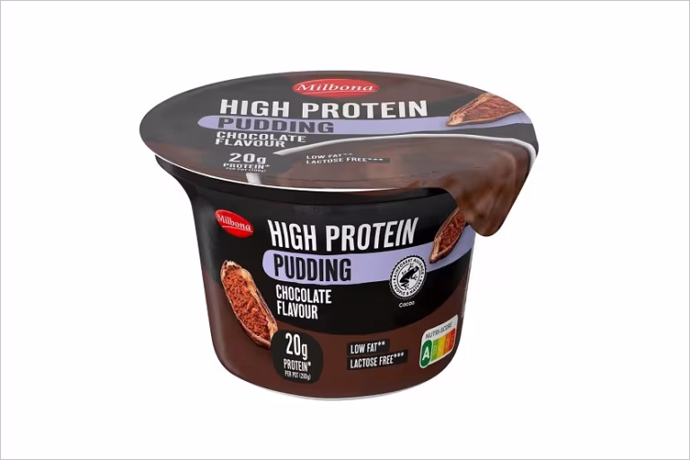 Terugroepactie Milbona High Protein Pudding Chocolate Flavour 200 gram