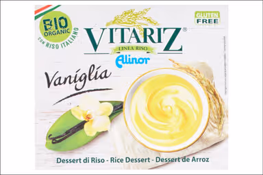 Terugroepactie Rijstdessert Vanille van Vitariz (Alinor)