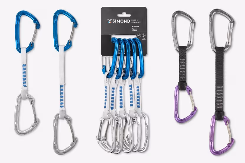 Terugroepactie Simond Alpinism en Vertika quickdraw karabiners van Decathlon