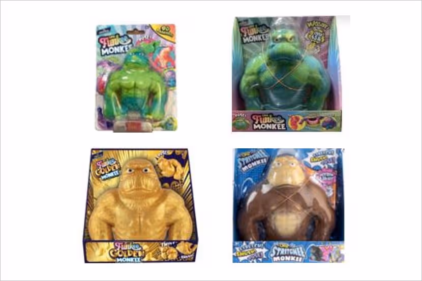 Terugroepactie ORB Stretchee en Funkee figuren