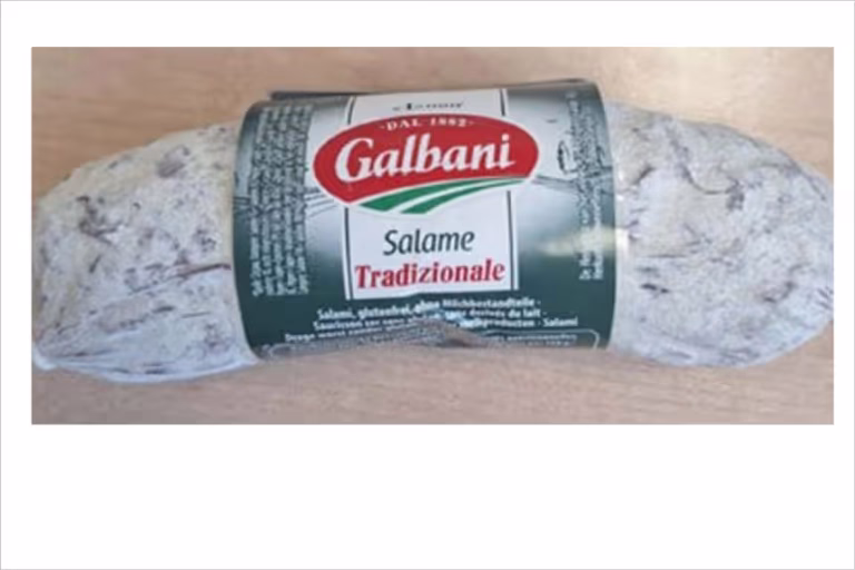 Terugroepactie Galbani Salame Tradizionale