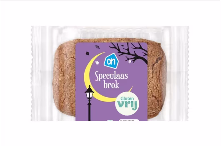Terugroepactie AH Glutenvrij Speculaasbrok van Albert Heijn
